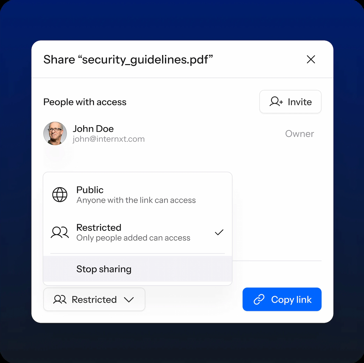 Контроль доступа и разрешения пользователей image